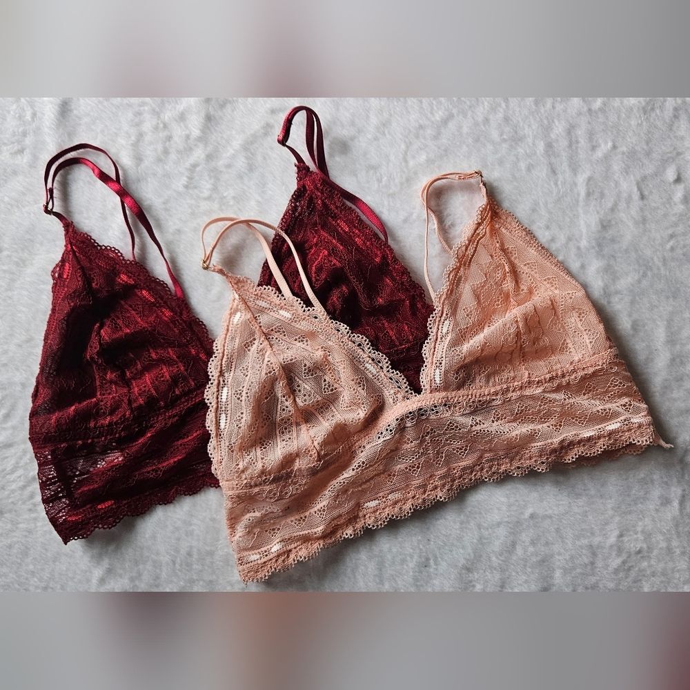 I Lumie Lace Bralette Bundle - Set of 2